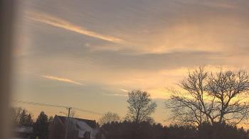 Weather camera view of Sandwich Community HS.