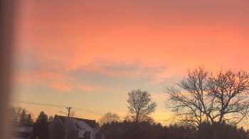 Weather camera view of Sandwich Community HS.