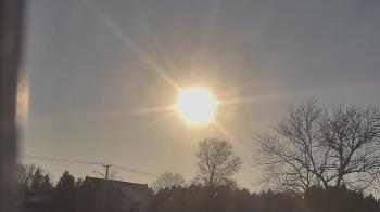 Weather camera view of Sandwich Community HS.