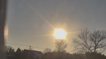 Weather camera view of Sandwich Community HS.