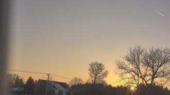 Weather camera view of Sandwich Community HS.