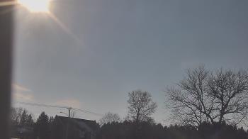 Weather camera view of Sandwich Community HS.