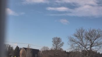 Weather camera view of Sandwich Community HS.