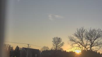 Weather camera view of Sandwich Community HS.