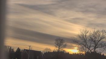 Weather camera view of Sandwich Community HS.