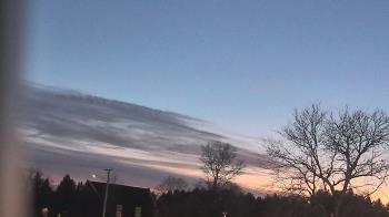 Weather camera view of Sandwich Community HS.