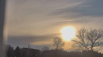 Weather camera view of Sandwich Community HS.