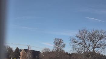 Weather camera view of Sandwich Community HS.