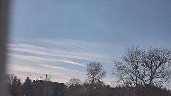 Weather camera view of Sandwich Community HS.