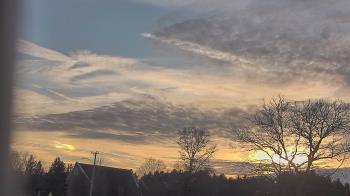 Weather camera view of Sandwich Community HS.