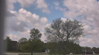 Weather camera view of Sandwich Community HS.