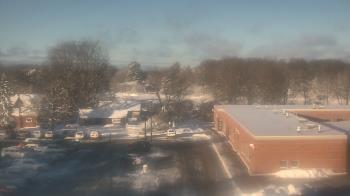 Weather camera view of Sandy Creek School.