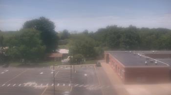 Weather camera view of Sandy Creek School.