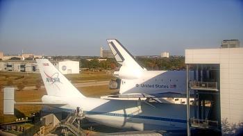 Weather camera view of Space Center Houston.