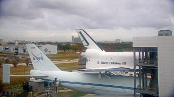 Weather camera view of Space Center Houston.
