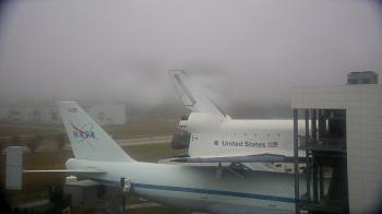 Weather camera view of Space Center Houston.