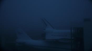 Weather camera view of Space Center Houston.