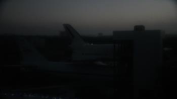 Weather camera view of Space Center Houston.