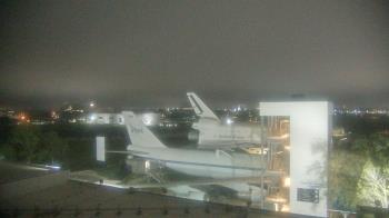 Weather camera view of Space Center Houston.