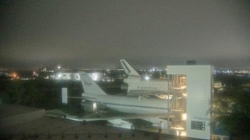 Weather camera view of Space Center Houston.