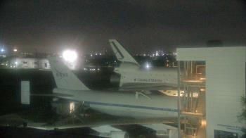 Weather camera view of Space Center Houston.