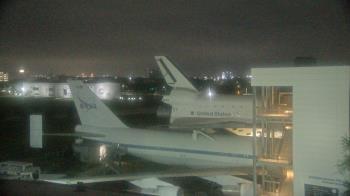 Weather camera view of Space Center Houston.