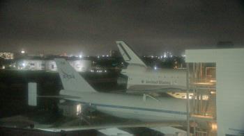 Weather camera view of Space Center Houston.