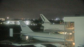 Weather camera view of Space Center Houston.