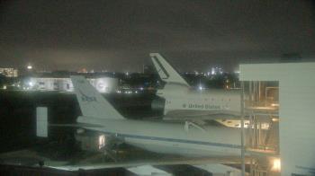 Weather camera view of Space Center Houston.