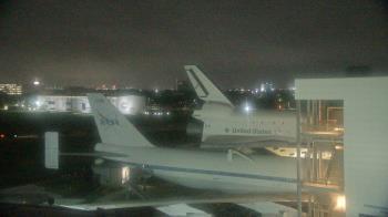 Weather camera view of Space Center Houston.