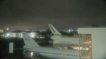 Weather camera view of Space Center Houston.