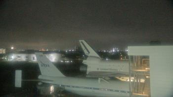 Weather camera view of Space Center Houston.