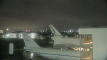 Weather camera view of Space Center Houston.