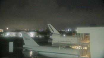 Weather camera view of Space Center Houston.