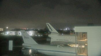 Weather camera view of Space Center Houston.