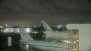 Weather camera view of Space Center Houston.
