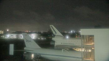Weather camera view of Space Center Houston.