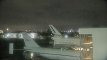 Weather camera view of Space Center Houston.