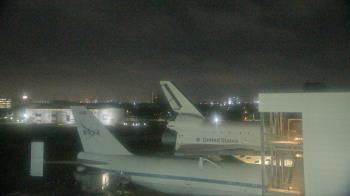 Weather camera view of Space Center Houston.