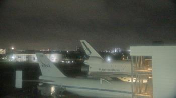 Weather camera view of Space Center Houston.