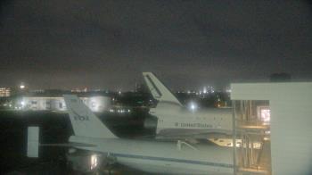 Weather camera view of Space Center Houston.