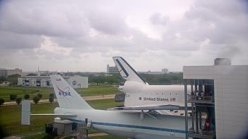 Weather camera view of Space Center Houston.