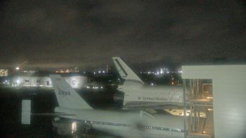 Weather camera view of Space Center Houston.