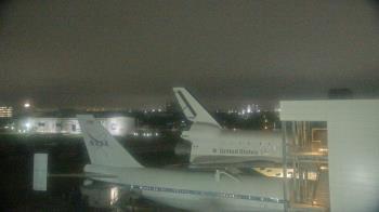 Weather camera view of Space Center Houston.