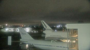 Weather camera view of Space Center Houston.