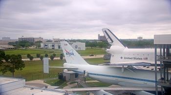 Weather camera view of Space Center Houston.