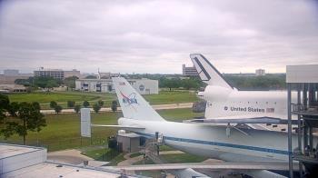 Weather camera view of Space Center Houston.