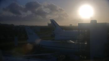 Weather camera view of Space Center Houston.