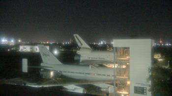 Weather camera view of Space Center Houston.