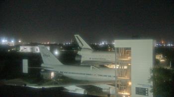 Weather camera view of Space Center Houston.